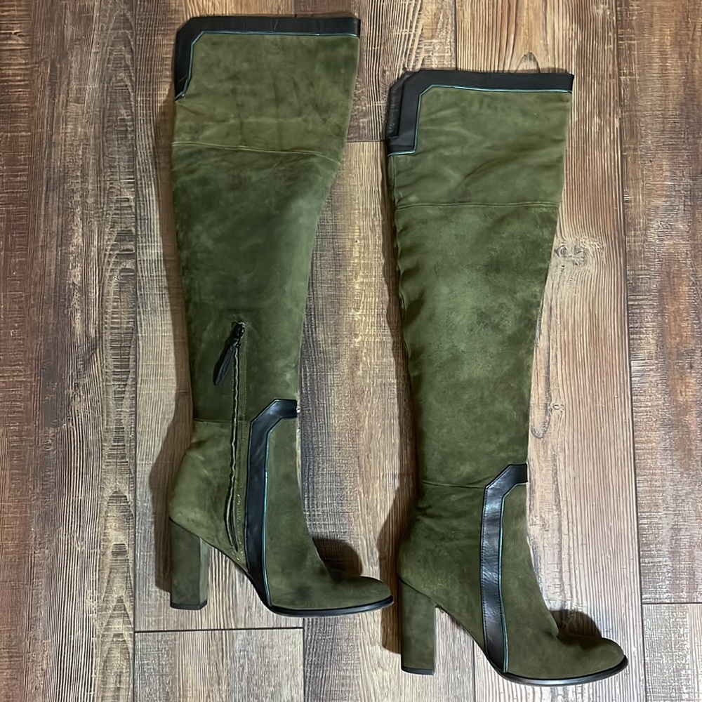 💙Gordana Dimitrijevic Suede Leather Tall Boots
